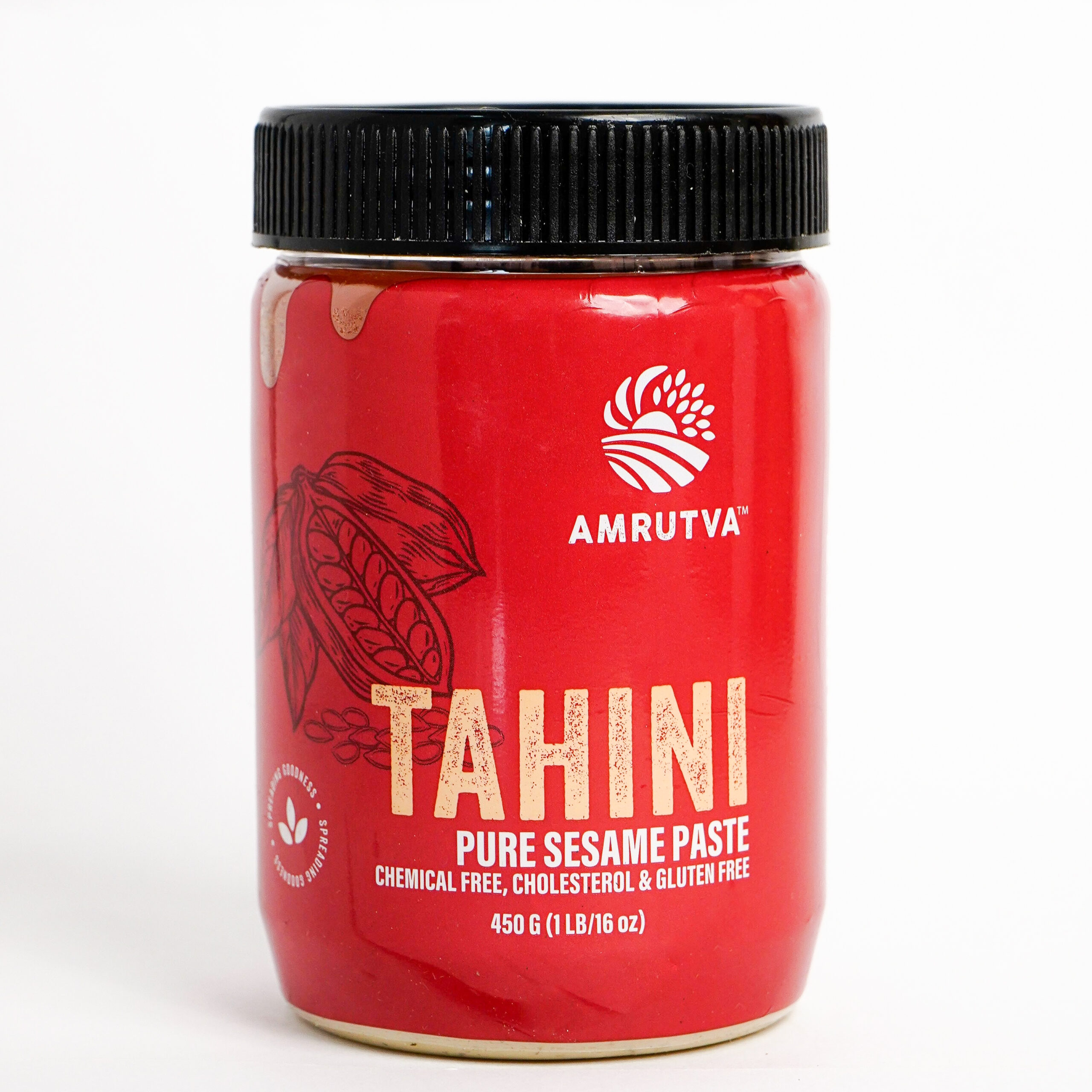 Creamy white tahini made from toasted sesame seeds. Perfect for hummus; dips; and dressings. Gluten-free and packed with essential vitamins and minerals.